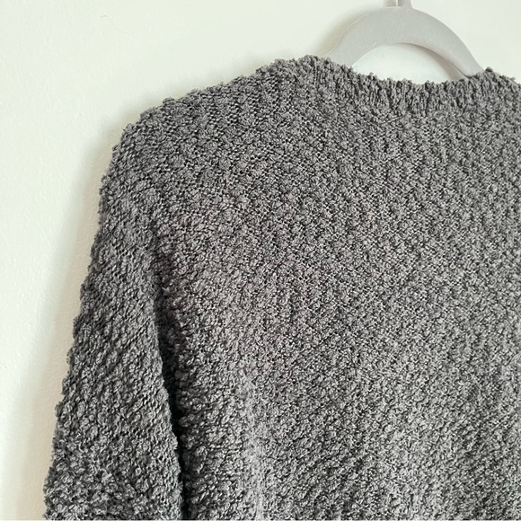 Torrid Gray Boucle Knit LOVE Graphic Sweater (H1) - Picture 8 of 16
